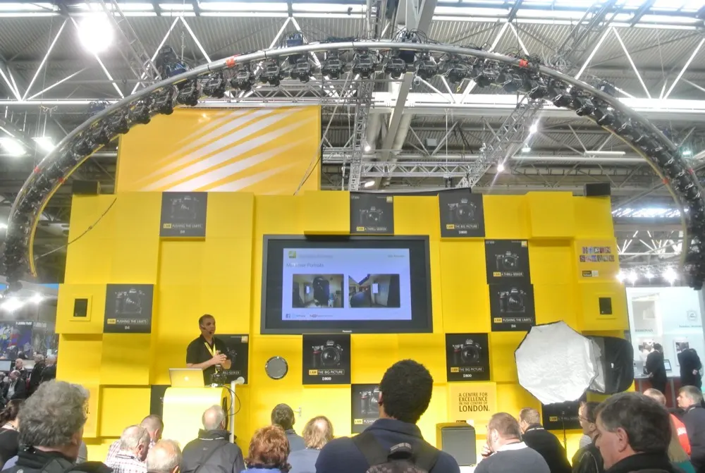 Presenting at Nikon, Focus on Imaging, Birmingham